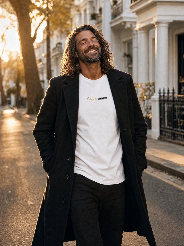 Signature White — Men's Classic T-Shirt in White